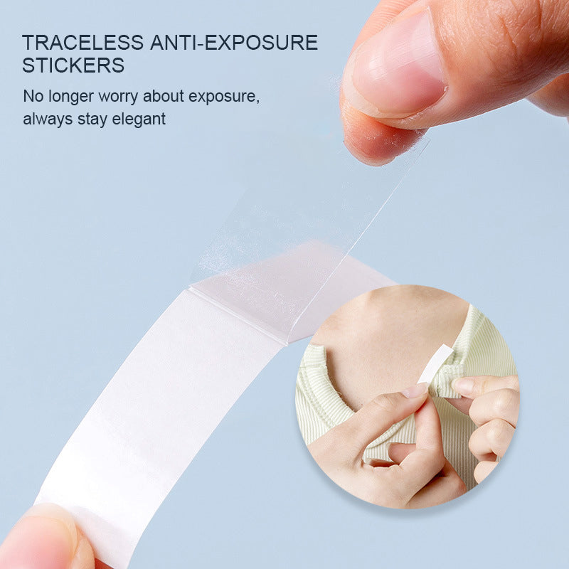 Non-slip Fixed Invisible Transparent Traceless Double-sided Anti-exposure Sticker