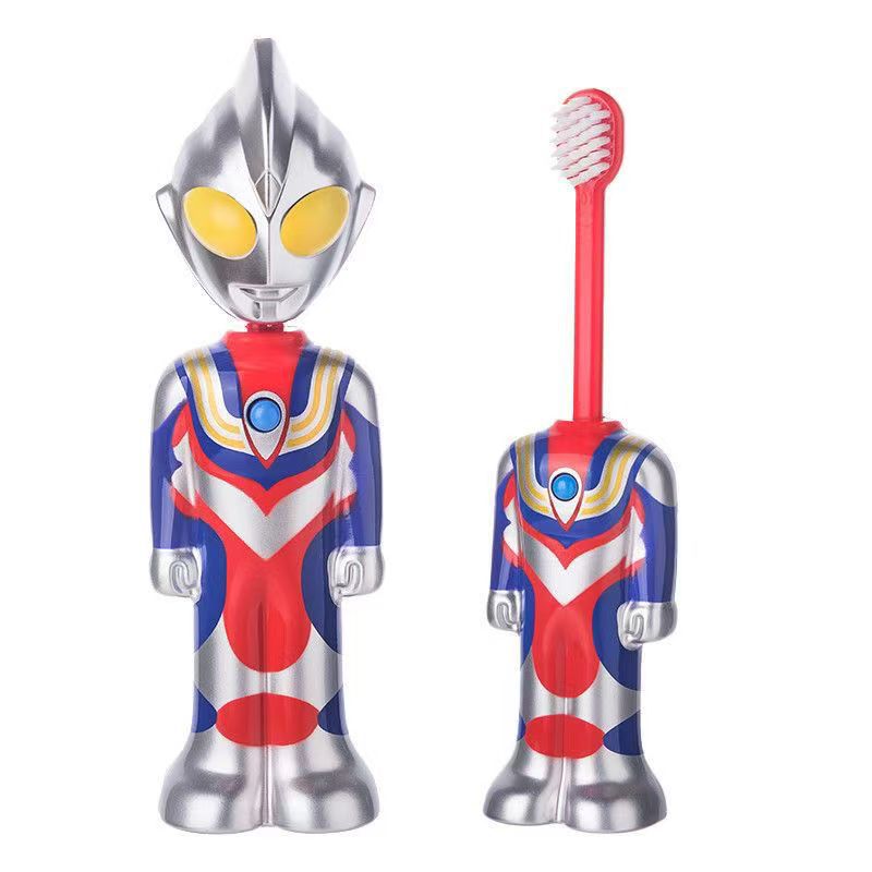 Retractable Ultraman Toothbrush for Kids – Soft & Safe Bristles