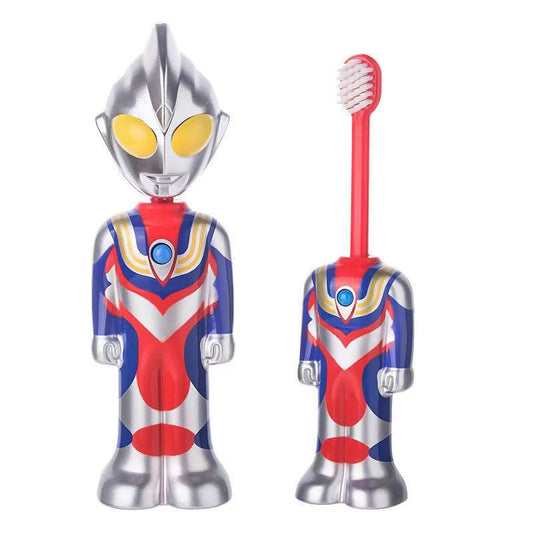 Retractable Ultraman Toothbrush for Kids – Soft & Safe Bristles