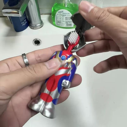 Retractable Ultraman Toothbrush for Kids – Soft & Safe Bristles