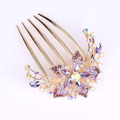 Crystal Comb Hairpin