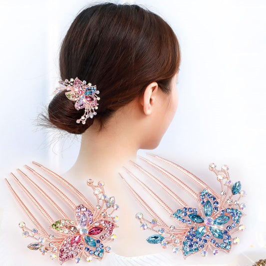 Crystal Comb Hairpin