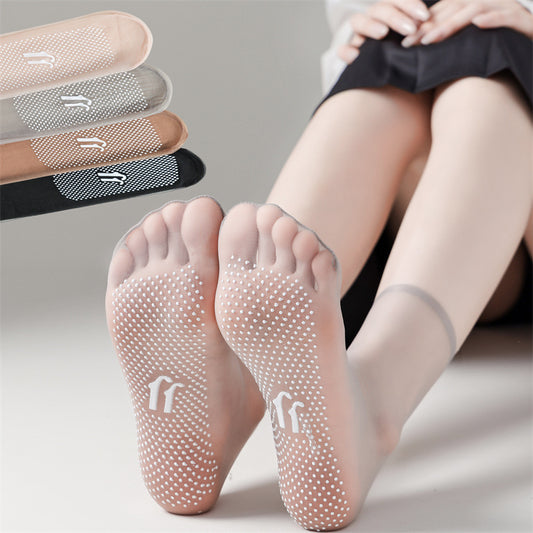 Anti-snagging Glue Invisible Transparent Non-slip Crystal Stockings