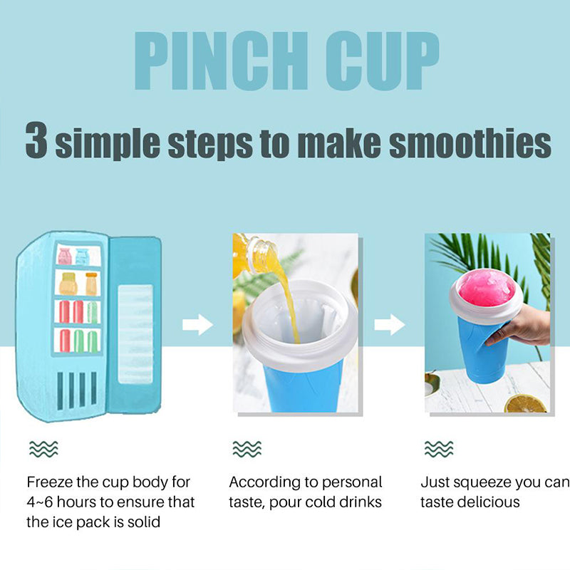 Smoothie Maker Portable Travel Ice Cup Homemade Frozen Drink Cup