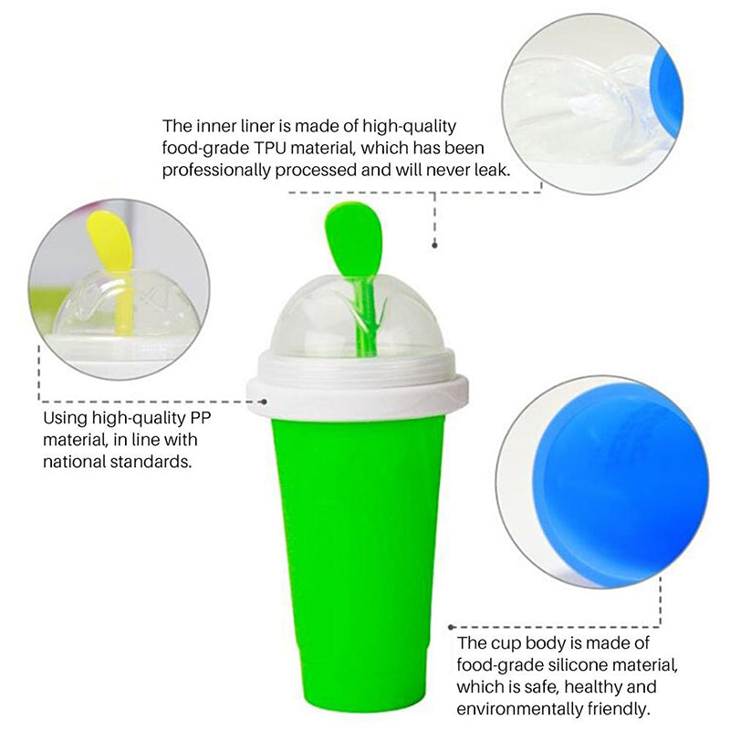 Smoothie Maker Portable Travel Ice Cup Homemade Frozen Drink Cup