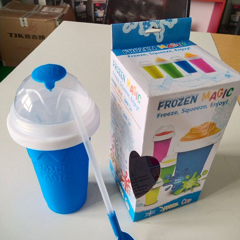 Smoothie Maker Portable Travel Ice Cup Homemade Frozen Drink Cup