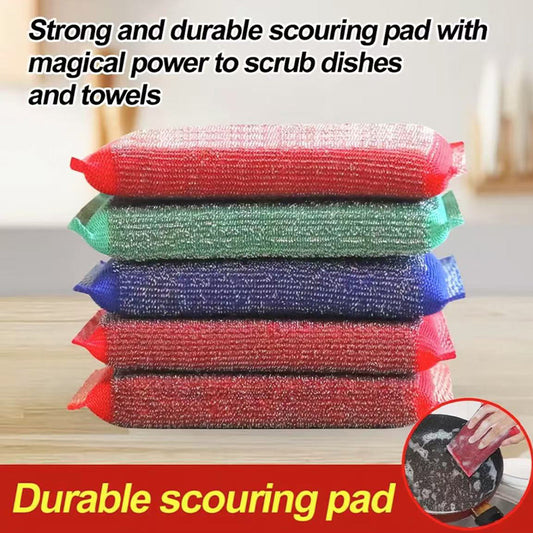 Durable Steel Wire Sponge for Dish Scrubbing