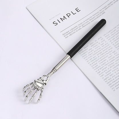 [3 PCS]Skeleton Hand Back Scratcher – Adjustable Stainless Steel Tool