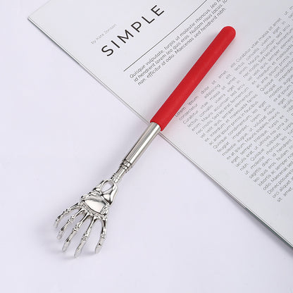 [3 PCS]Skeleton Hand Back Scratcher – Adjustable Stainless Steel Tool