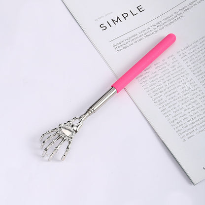 [3 PCS]Skeleton Hand Back Scratcher – Adjustable Stainless Steel Tool