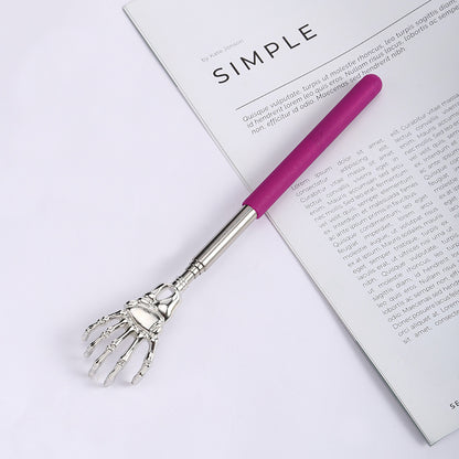 [3 PCS]Skeleton Hand Back Scratcher – Adjustable Stainless Steel Tool