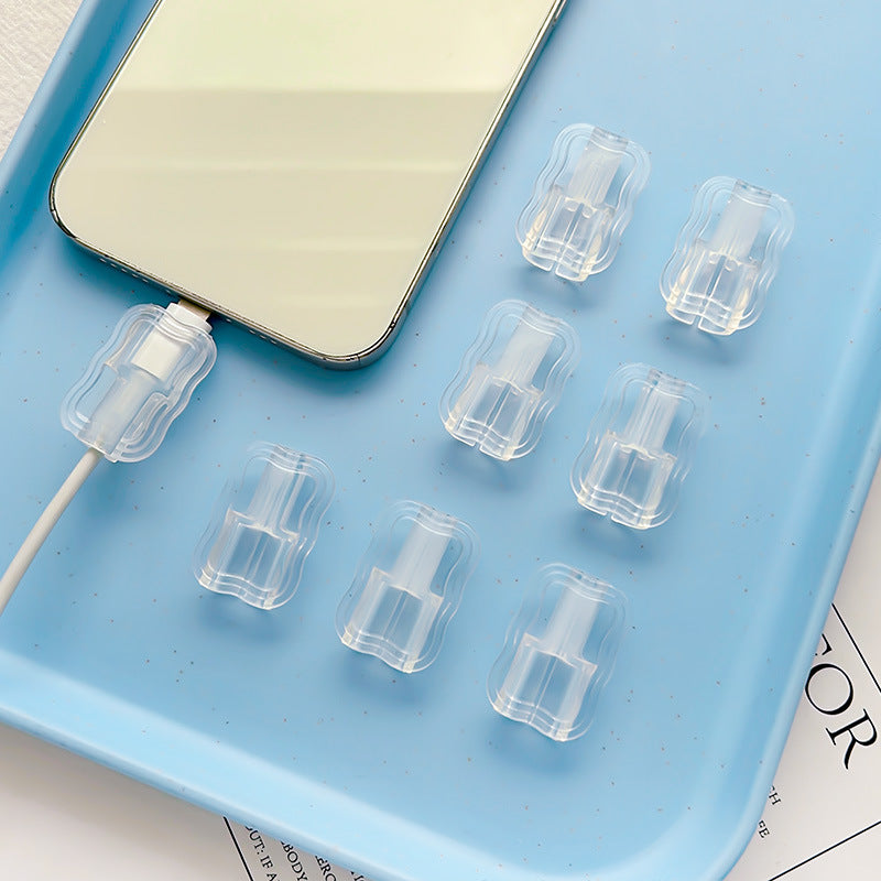 [10 PCS]Cable Protector Sleeve – Phone Charging Cord Cover