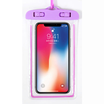Fluorescent Waterproof Phone Bag – Touchscreen & Swim-Friendly