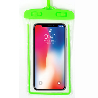 Fluorescent Waterproof Phone Bag – Touchscreen & Swim-Friendly