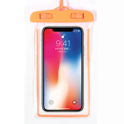 Fluorescent Waterproof Phone Bag – Touchscreen & Swim-Friendly