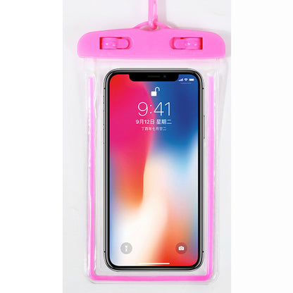 Fluorescent Waterproof Phone Bag – Touchscreen & Swim-Friendly