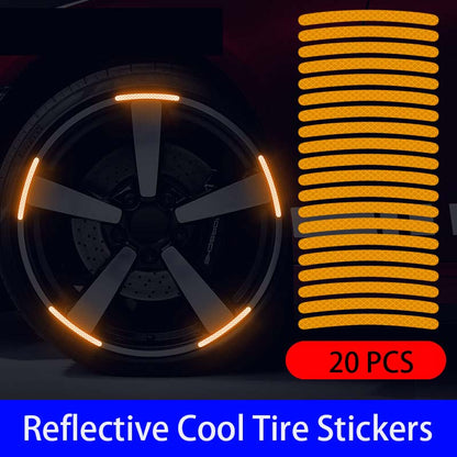 3D Neon Strips Premium Stickers For Car And Bike, For All Type Of Vehicles