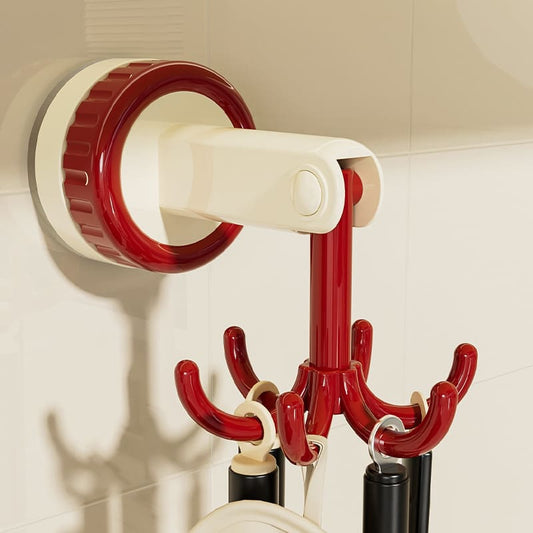 ৮টি হুক সহ মাল্টি-ফাংশনাল কাঠের ভিনটেজ ওয়ারড্রোব হ্যাঙ্গার