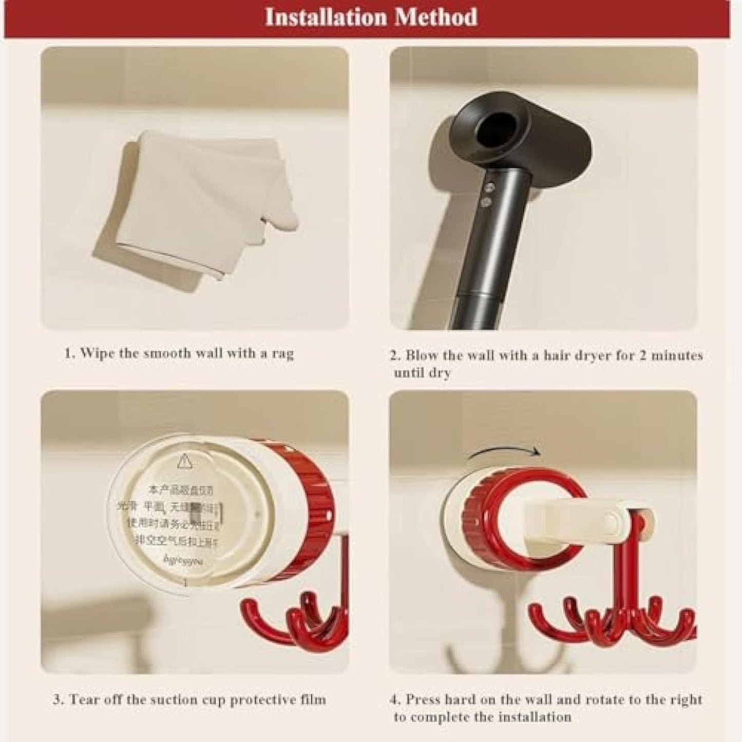 ৮টি হুক সহ মাল্টি-ফাংশনাল কাঠের ভিনটেজ ওয়ারড্রোব হ্যাঙ্গার