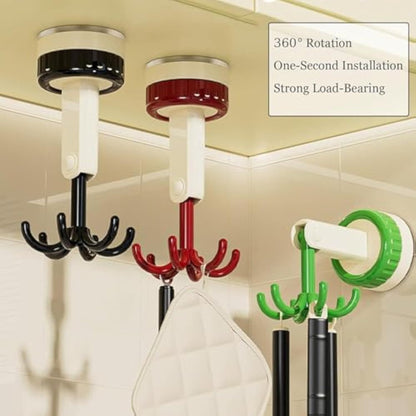 ৮টি হুক সহ মাল্টি-ফাংশনাল কাঠের ভিনটেজ ওয়ারড্রোব হ্যাঙ্গার