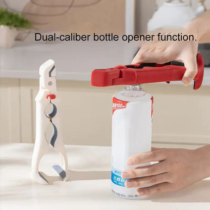 3-in-1 Heat-Resistant Silicone Kitchen Clip – Bowl & Plate Gripper, Bottle Opener, Multi-Purpose Tool