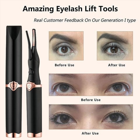 🔥Electric Eyelash Curler for Instant Glam✨ Blink & Dazzle! 👁️
