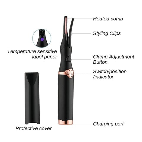 🔥Electric Eyelash Curler for Instant Glam✨ Blink & Dazzle! 👁️