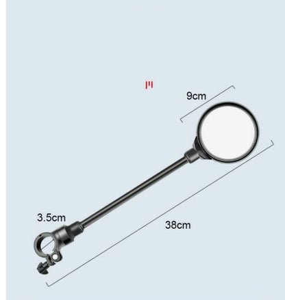 Universal Adjustable Rearview Mirror for Bikes Flexible Convex Mirror
