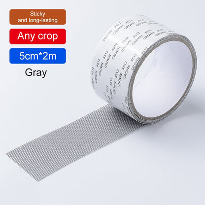 Strong Adhesive Screen Repair Tape Window Screen Patch-5cm*200cm