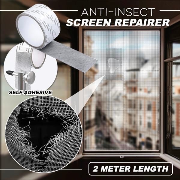 Strong Adhesive Screen Repair Tape Window Screen Patch-5cm*200cm