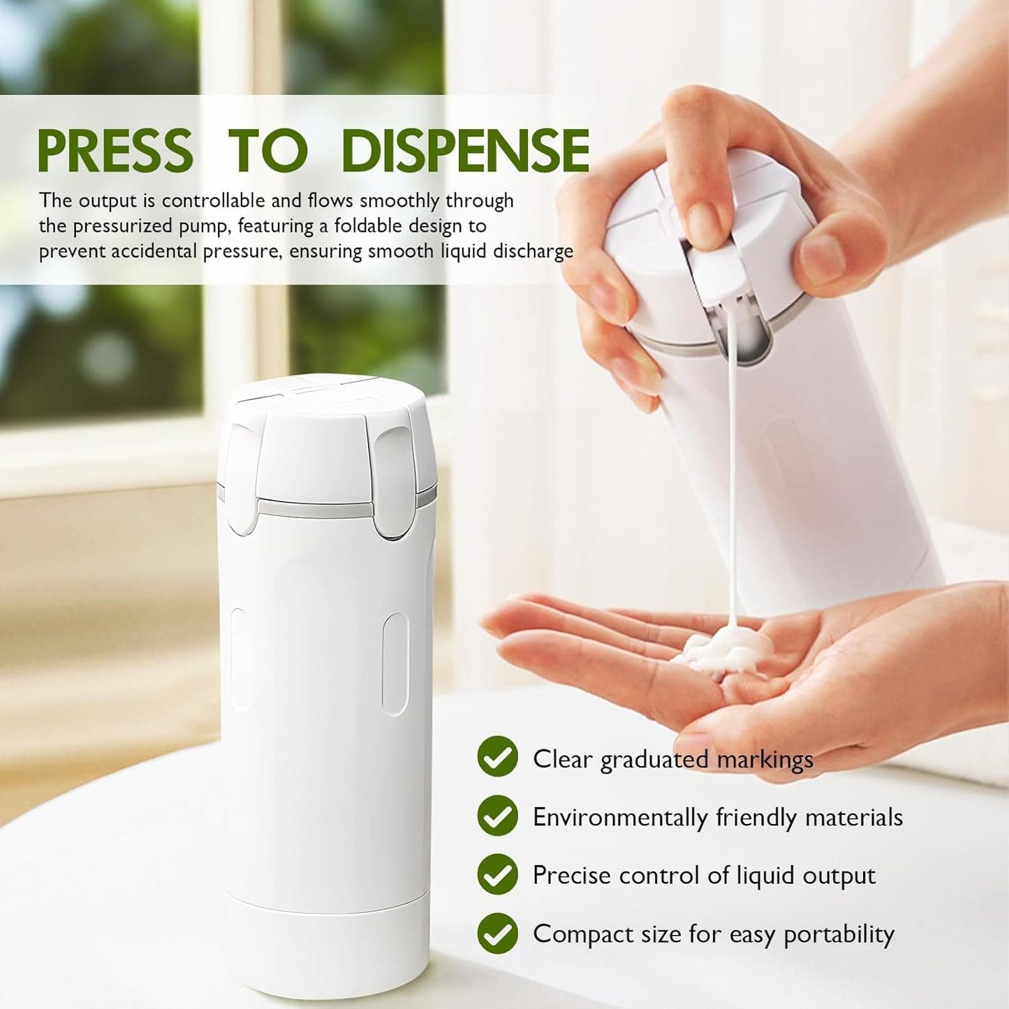 4-in-1 Travel Refillable Bottle Set (Comes with Free Stickers)