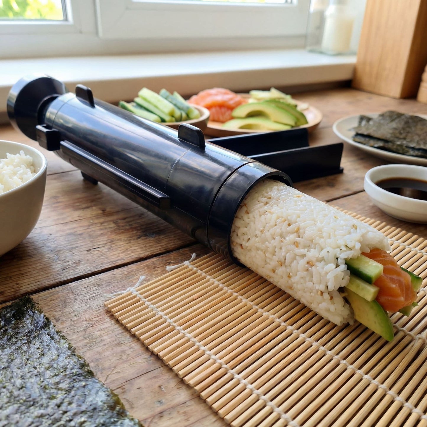 Sushi Roller Bazooka: Sushi Night Perfection at Your Fingertips