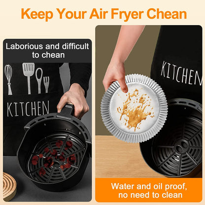 Disposable Aluminum Foil Tray for Air Fryer & Oven
