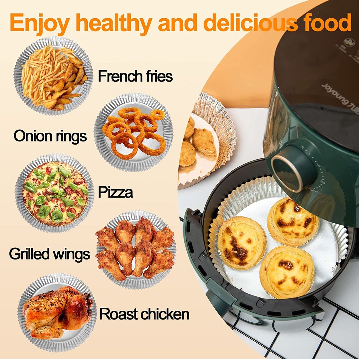 Disposable Aluminum Foil Tray for Air Fryer & Oven