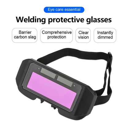 Auto Dimming Welding Glasses – Protective Eye Goggles for Welders