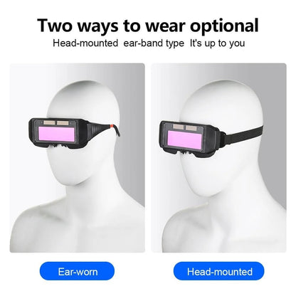 Auto Dimming Welding Glasses – Protective Eye Goggles for Welders