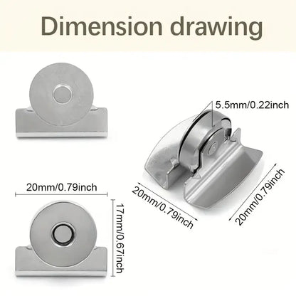🧷Seamless Magnetic Buckle Clasp for Bags, Clothing and DIY Crafts✨
