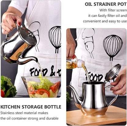 304 Stainless Steel Oil Filter Pot