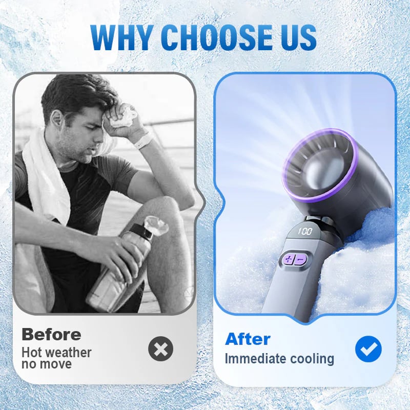 🔥🔥Portable Handheld Turbo Fan💨
