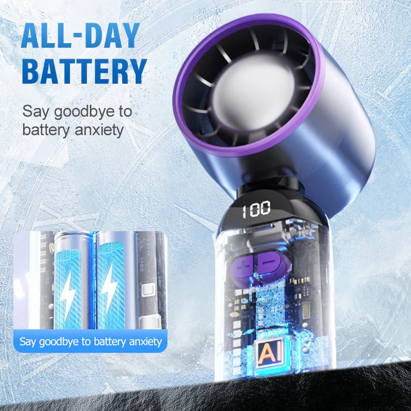 🔥🔥Portable Handheld Turbo Fan💨