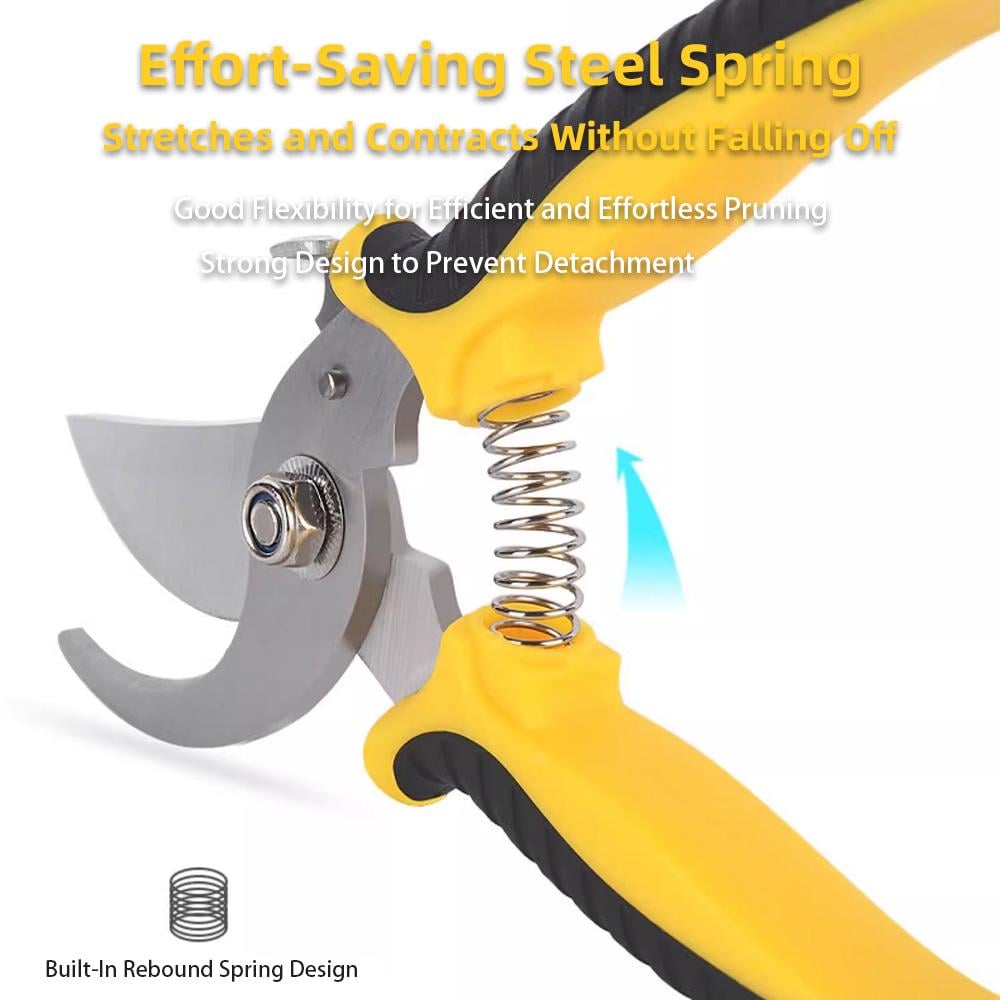 Stainless Steel Pruning Shears – Garden Fruit & Branch Cutter