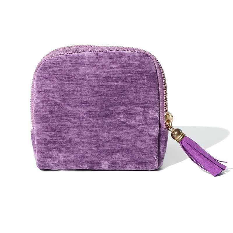 Elegant Tassel Jewelry Organizer Pouch – 5-Layer Zipper Travel Case for Rings, Necklaces, Earrings & Bracelets