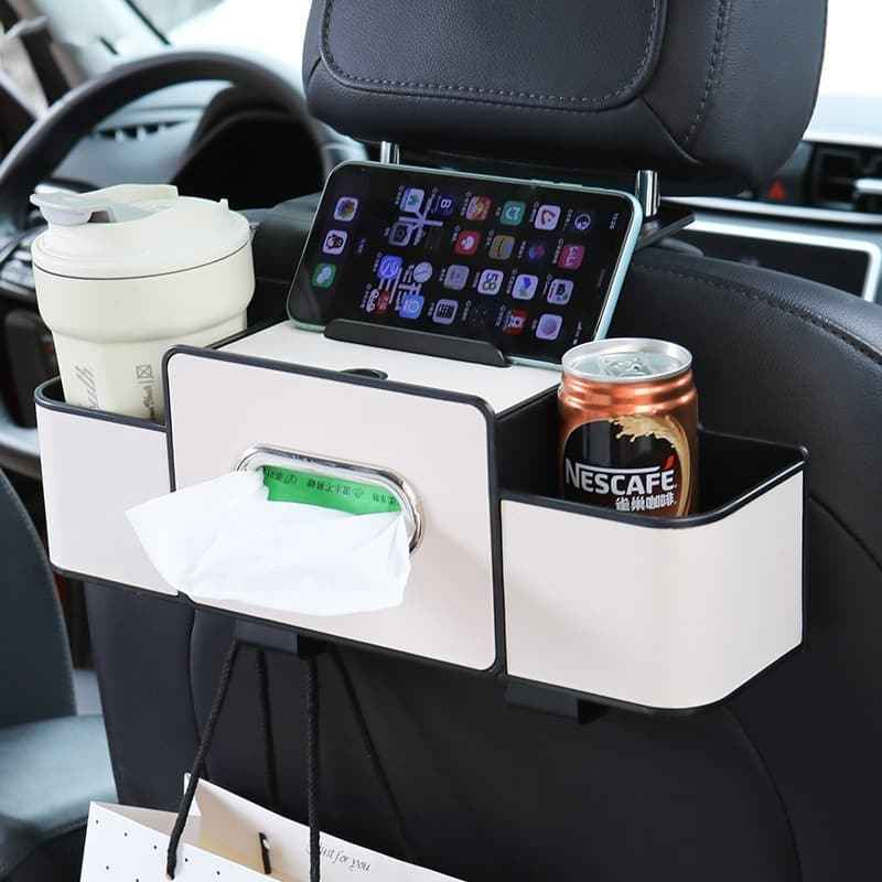 3-in-1 Car Backseat Organizer – Keep Your Car Clean & Organized!