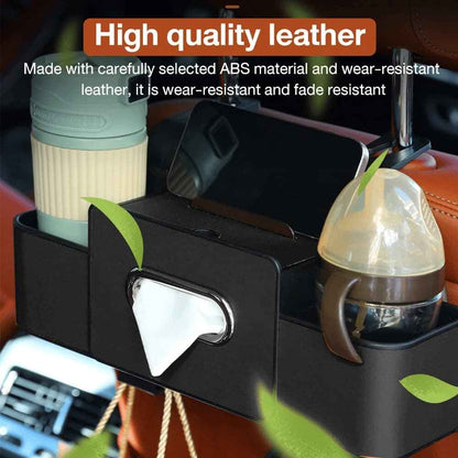 3-in-1 Car Backseat Organizer – Keep Your Car Clean & Organized!
