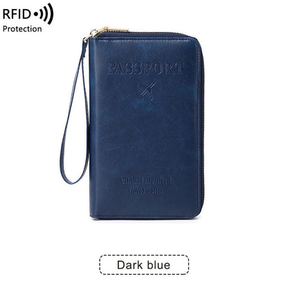 2026 New Multi-Functional RFID Passport Wallet
