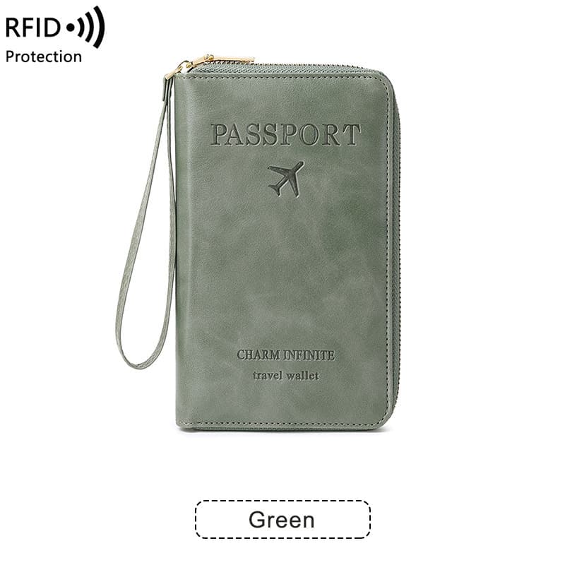 2026 New Multi-Functional RFID Passport Wallet