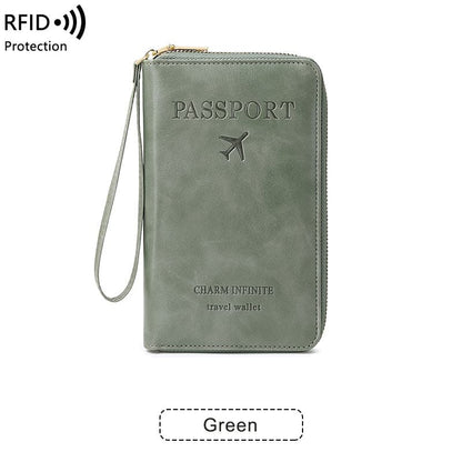 2026 New Multi-Functional RFID Passport Wallet