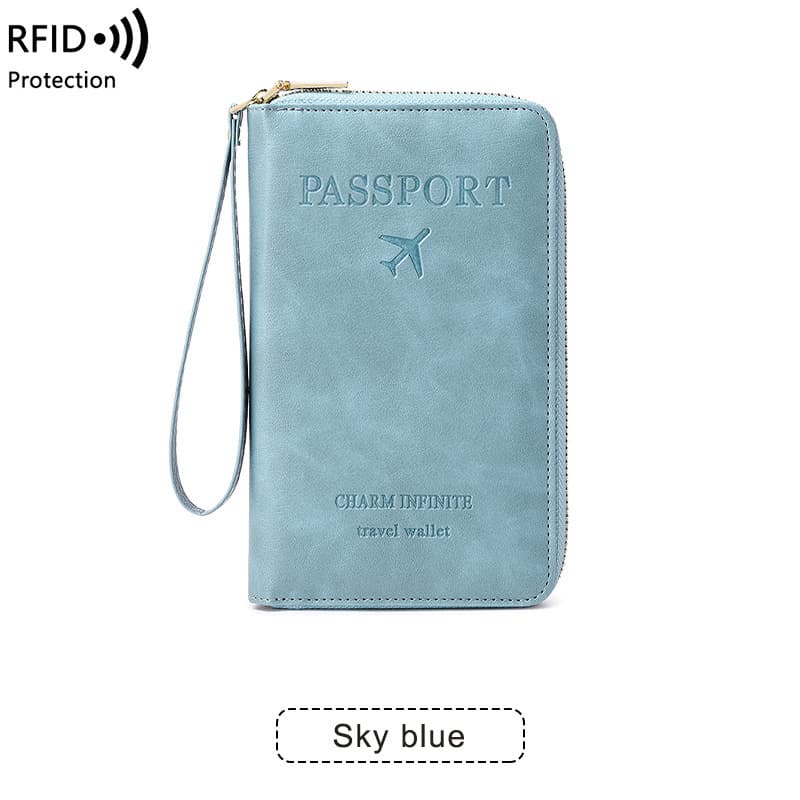 2026 New Multi-Functional RFID Passport Wallet
