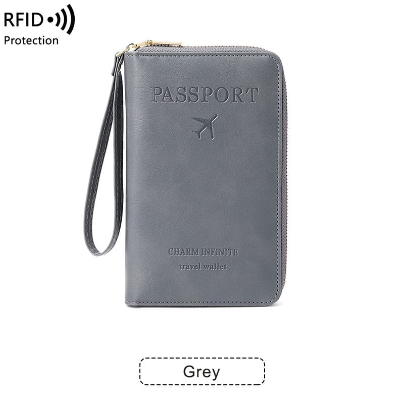 2026 New Multi-Functional RFID Passport Wallet