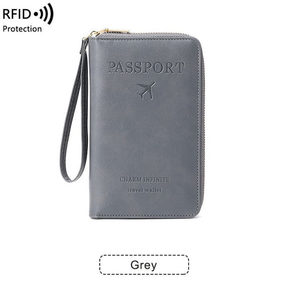 2026 New Multi-Functional RFID Passport Wallet